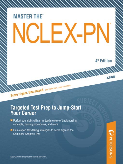 Title details for Master the NCLEX by Peterson's - Available